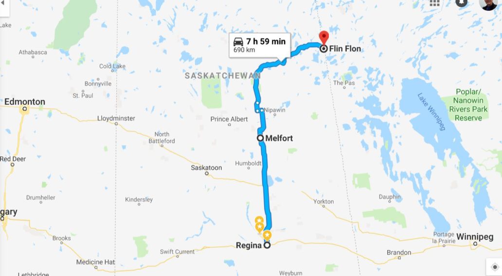 _bTravel route Regina to Flin Flong via Melfort – Canadian Dragonfly